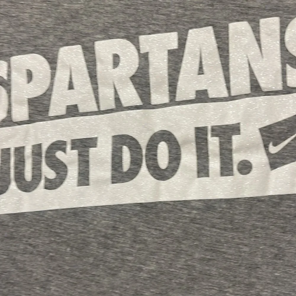 Nike slim fit Spartans just do it large shirt